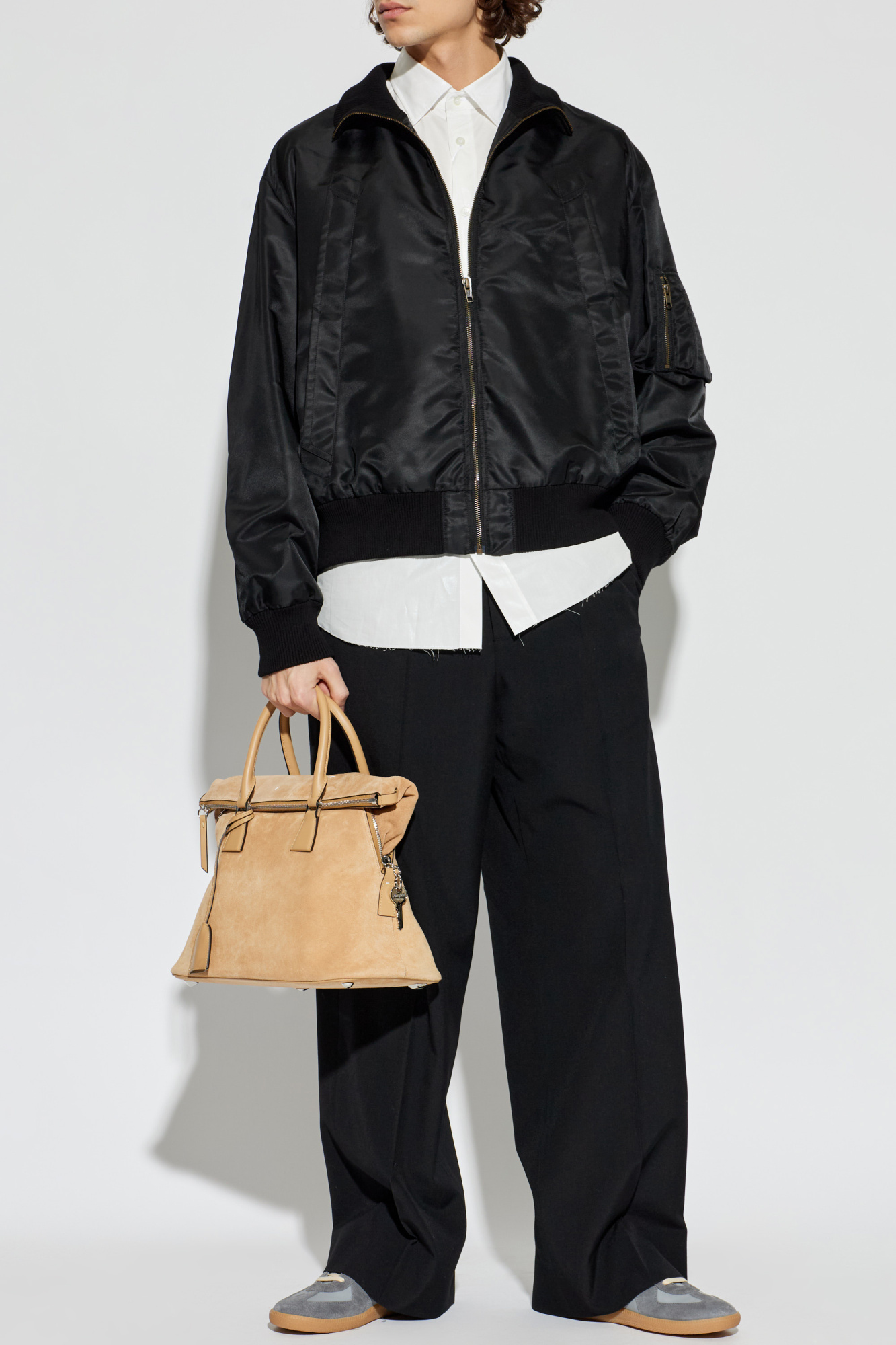 Black Bomber jacket MM6 Maison Margiela - Vitkac AS